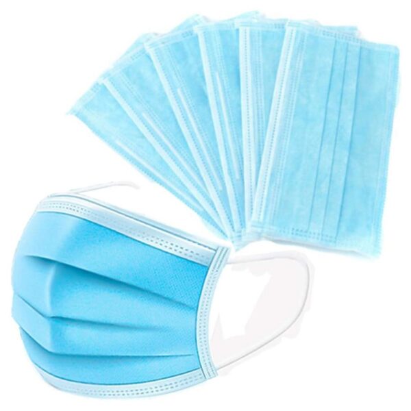 Face Mask with Ear Loop Blue